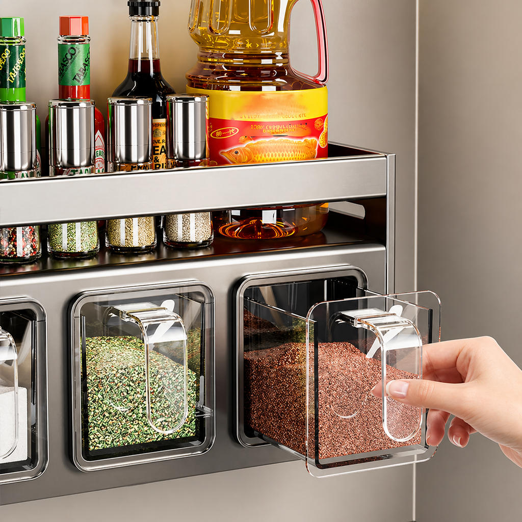 ClearSpace™ Wall Spice Organizer