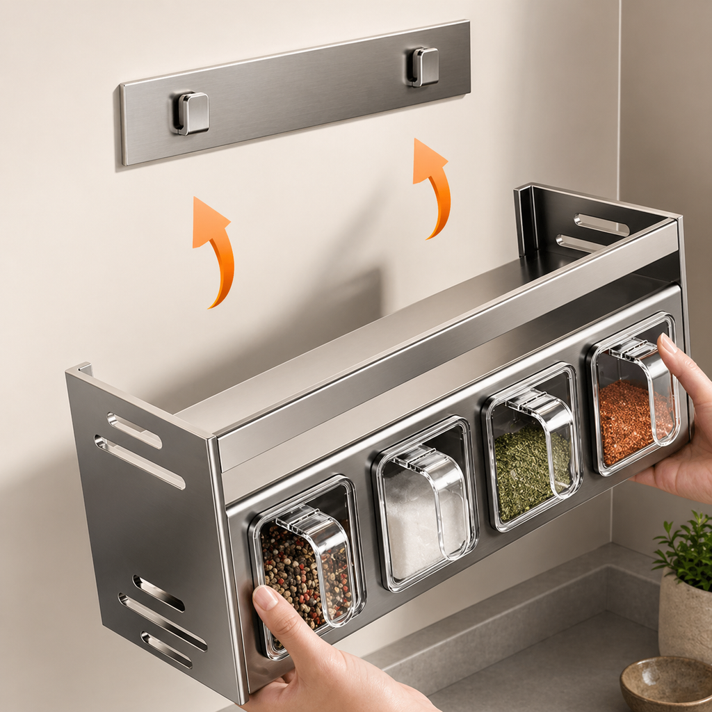 ClearSpace™ Wall Spice Organizer