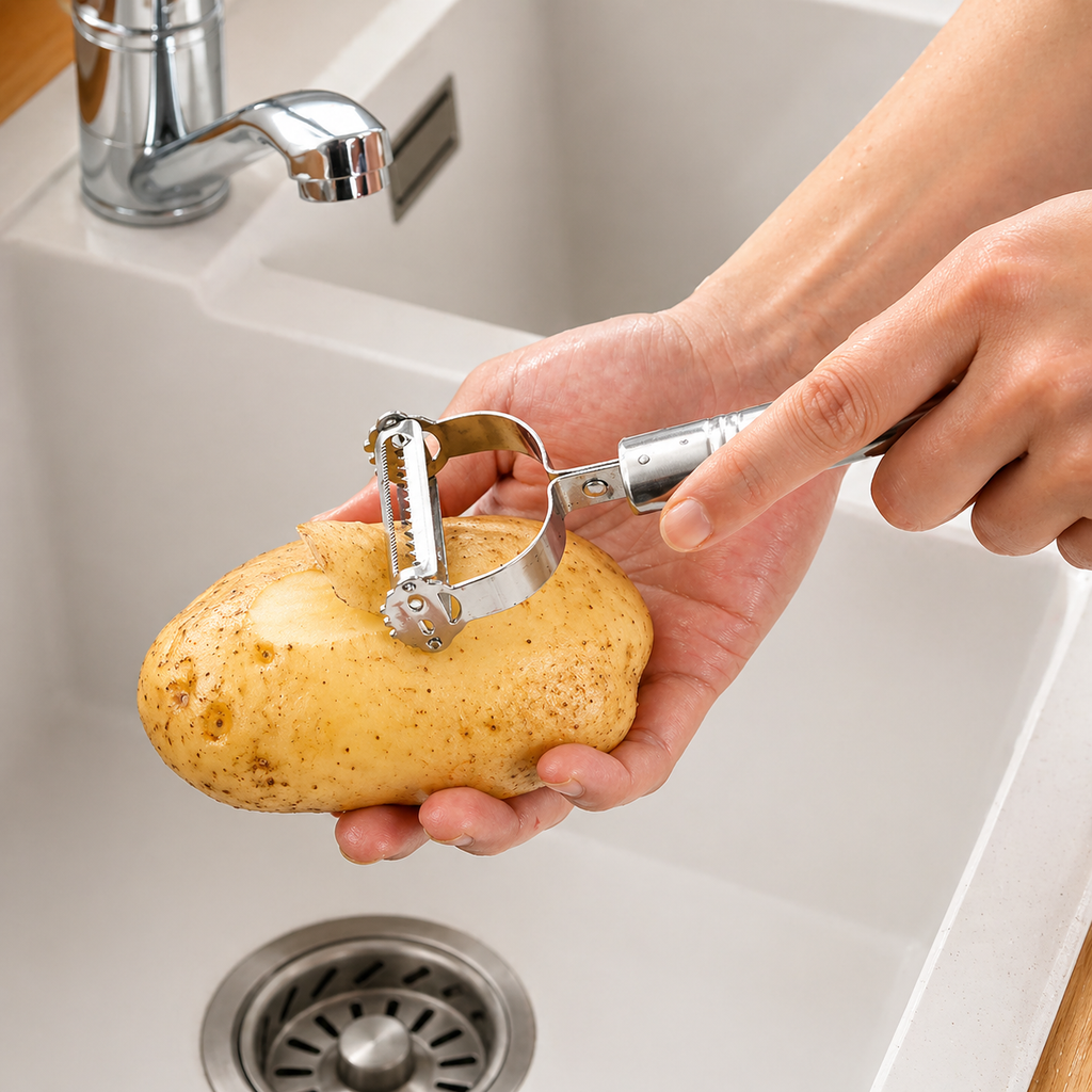 PrecisionPeel Dual Blade Kitchen Peeler