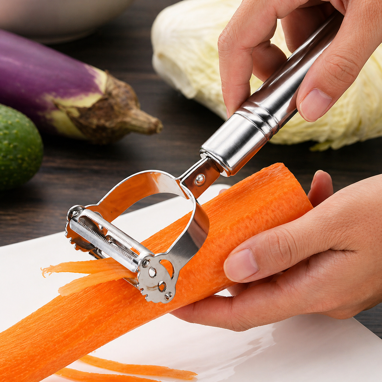 PrecisionPeel Dual Blade Kitchen Peeler