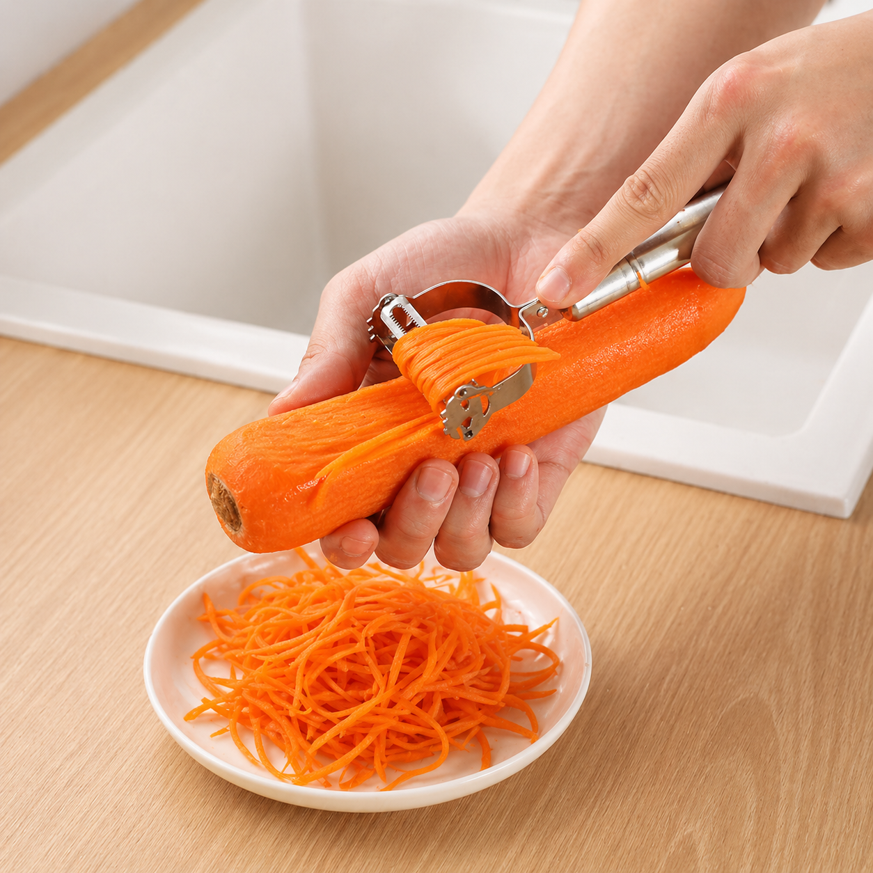 PrecisionPeel Dual Blade Kitchen Peeler