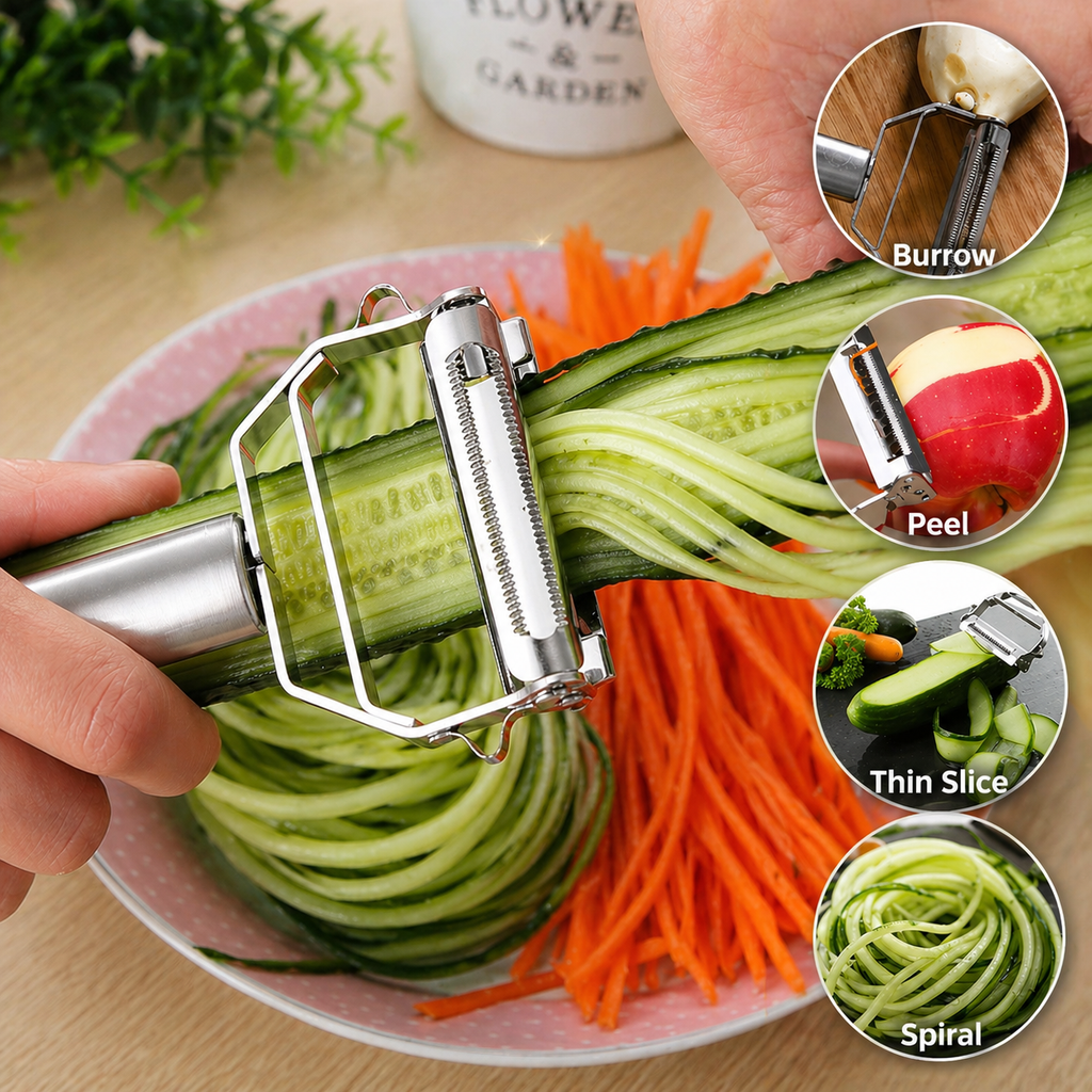 PrecisionPeel Dual Blade Kitchen Peeler