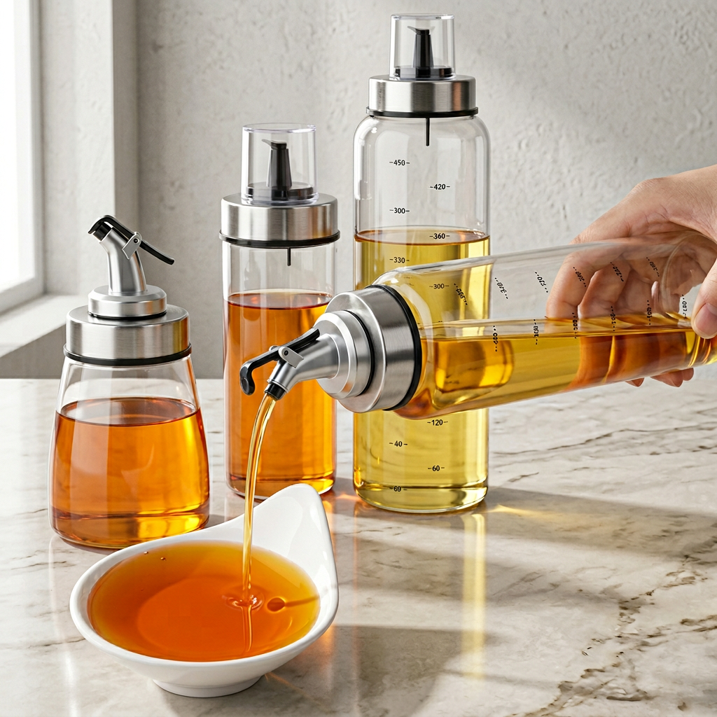 PrecisionPour™ Glass Oil Dispenser