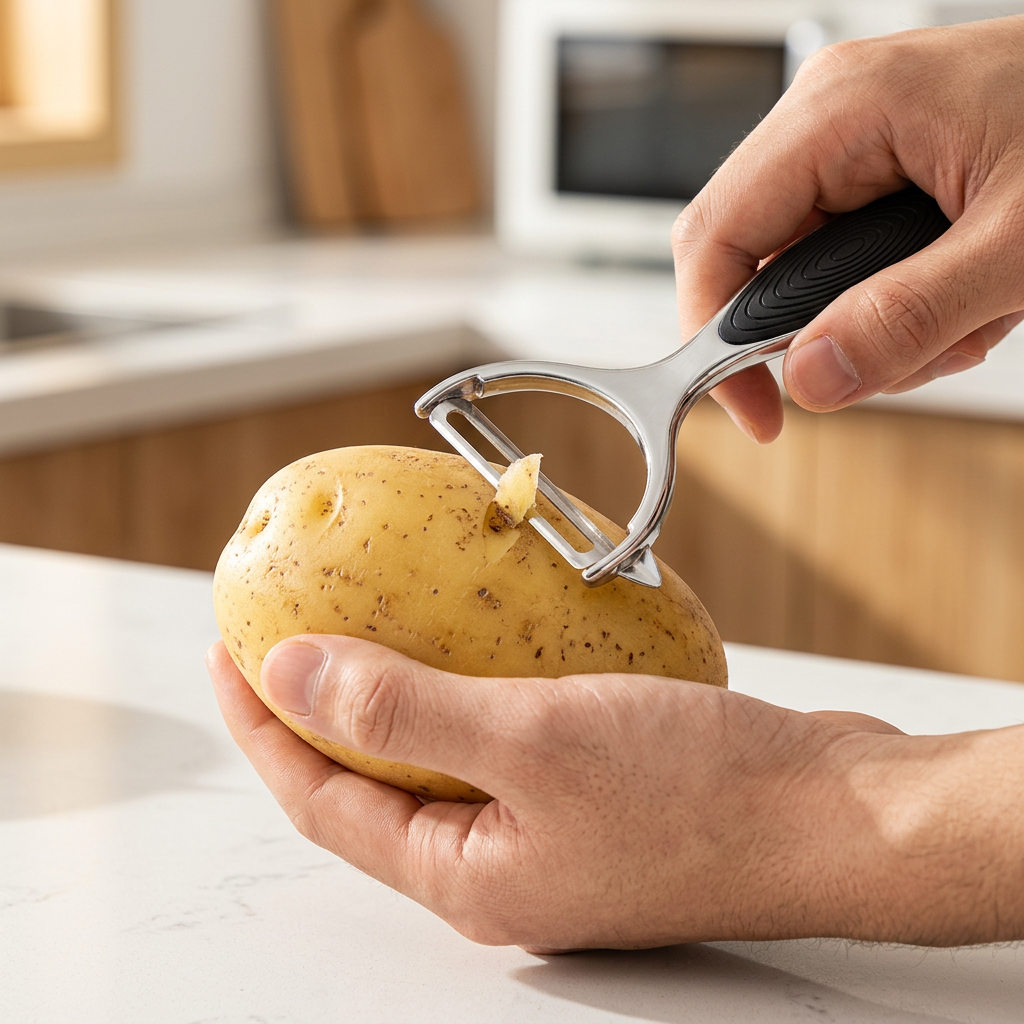 Elvior Stainless Steel Precision Peeler™